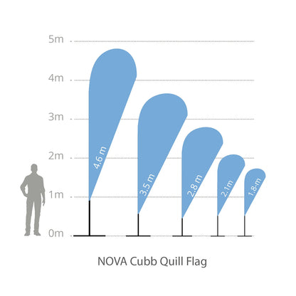 NOVA Cubb Quill Flag