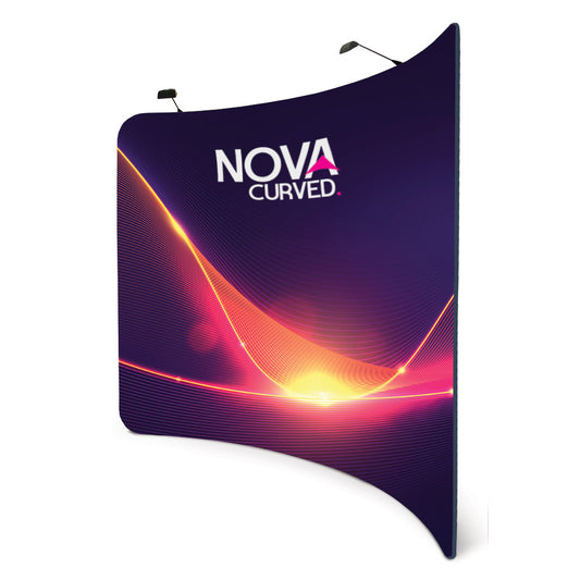 NOVA Convex Fabric Display