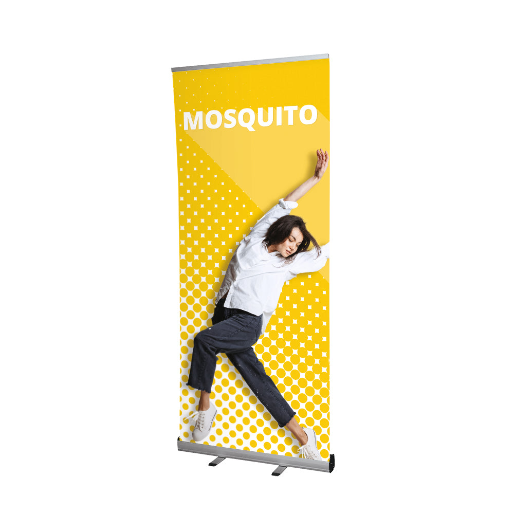 Mosquito Roller Banner Twin Foot