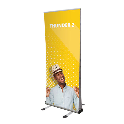 Thunder 2 Double Sided OUTDOOR Roller Banner