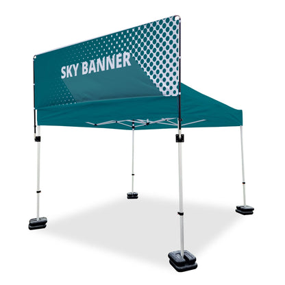 Zoom Tent 3x3 Horizontal Sky Banner